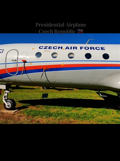 The Presidential Airplane of the Czech Republic 🇨🇿 #aviationlovers #airplane #aircraft #museum #czech