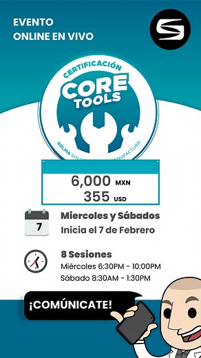 CERTIFICACIÓN CORE TOOLS Info y Descuento aquí ...