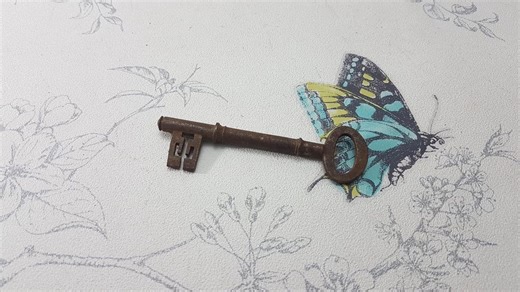 Antique Gothic Cast Iron Skeleton Key, Victorian Home Decor - Etsy