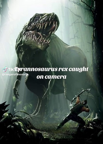 Tyrannosaurus rex Caught on Camera - Real Footage