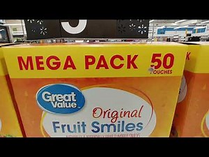 Fruit Snacks At Walmart - March 2019