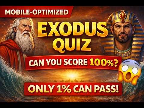 Think You Know Exodus? Prove It! (Bible Quiz)