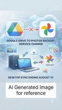 Google Drive Backup ENDED? 🚨 What You MUST Do Now! (August 10 Deadline)