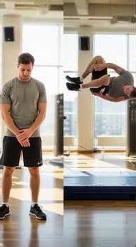 How I Learned Backflip at 30 SAFELY #tutorial #fitness #challenge