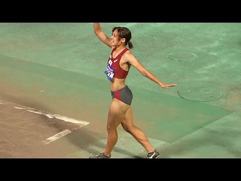 【榎本 樹羅】女子走幅飛25 日本インカレ陸上2023