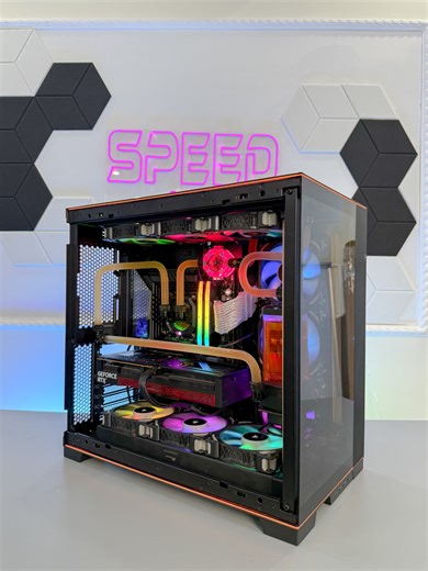 Custom PC: Lianli Dynamic EVO RGB - Siêu to nạc và nhiều màu sắc #pcgaming #speedcomputer