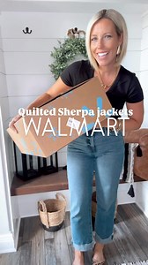 78K views · 229 reactions | Links in comment! I just found the cutest jackets Walmart!!!! I love the mix of quilted fabric and sherpa!!! Not super heavy so will make a great fall/early winter jacket!!!! #walmartfinds #fallfashion #fallfashiontrends #ootdfashion | Grocery Glam Mama | Facebook
