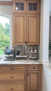 Coffee Station Refill & Refresh ☕I like to keep my coffee station simple and less cluttered. Today, I used canisters, mugs, syrup dispensers and 2 trays to keep them organized. I always get questions about our espresso machine by @breville, it's definitely a splurge but the best one and SOOO worth it if you are a coffee lover ☕🙌🏼Like and Comment COFFEE and I will send you all the links to your inbox or you can always click the link in my bio to shop my home and much more on the @shop.ltk app o