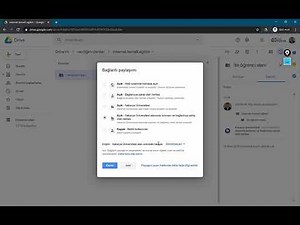 google drive da dosya ve klasör paylaşımı