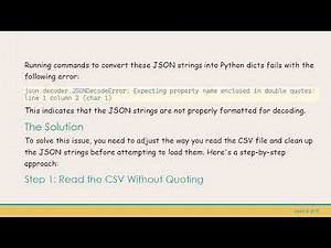 How to Read CSV Files in Pandas While Handling Double Quotes in JSON Columns