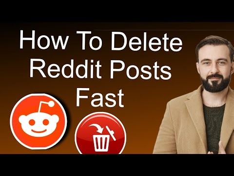 How To Delete Reddit Posts Fast | Easy Tutorial