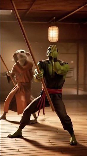 Hulk Training with Master Splinter | AI Cinematic Short Film (Fan-Made)