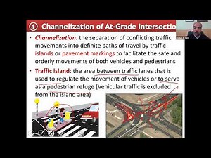 15 Intersection Design - Curves and Channelization | Traffic Engineering 2 | Dr. Khaled Al Sahili