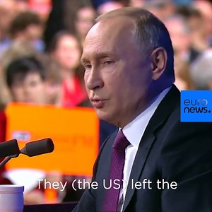 24K views · 199 reactions | WATCH: Nuclear war threat should not be underestimated, says Russian President Putin Read more: bit.ly/2A6NasM | Euronews English | Facebook