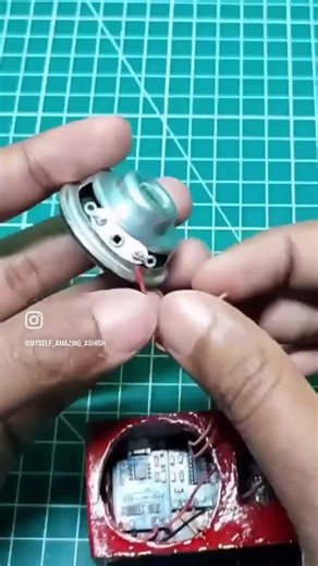 how to make a mini speaker box