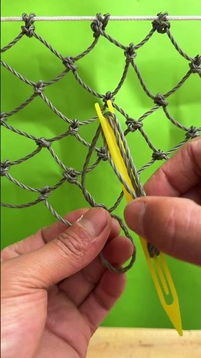 Net Repair Tutorial: Showcasing Practical Methods for Fixing Fishing Nets