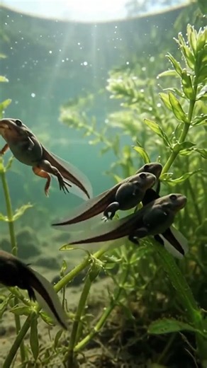 The life cycle of a frog,A must watch