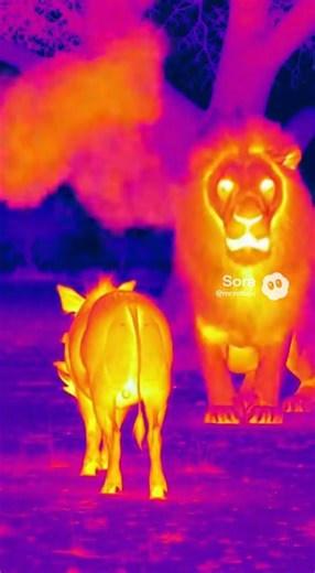 A Curious Moment in Thermal View／热成像下的奇妙瞬间／サーモ映像のふしぎな瞬間