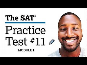 Watch me answer EVERY question from the College Board Linear SAT Practice Test 11 Math Module 1!