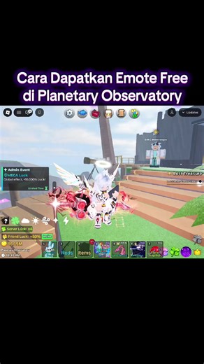 Cara Ambil Misi Emote Gratis di Planetary Observatory