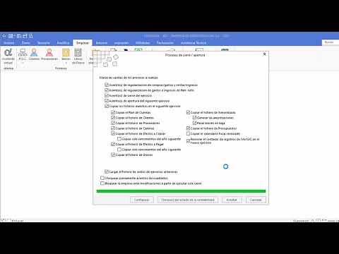 Clase de Regularizacion y Cierre con Contasol y obtencion de cuentas anuales