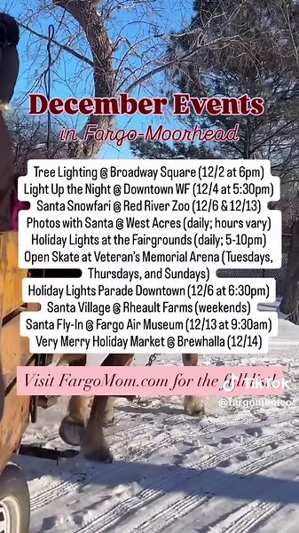 Holiday Events in Fargo: Family-Friendly Fun in December