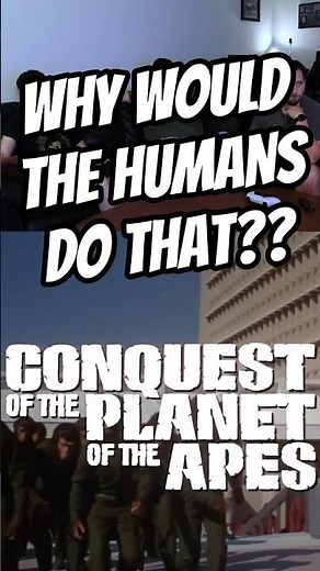 Humans Never Learn, Do They? - CONQUEST OF THE PLANET OF THE APES Reaction Coming THIS FRIDAY!