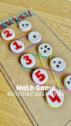 205K views · 781 reactions | Amazing game with just bottle caps! Learning Numbers has never been this fun! #EcoFriendlyCrafts #kidsdiy #funlearning #funlearningforkids | CraftyMoms | Facebook
