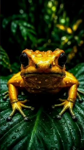 ​The Deadliest Frog on Earth (Touch = Game Over) #wildlife #facts