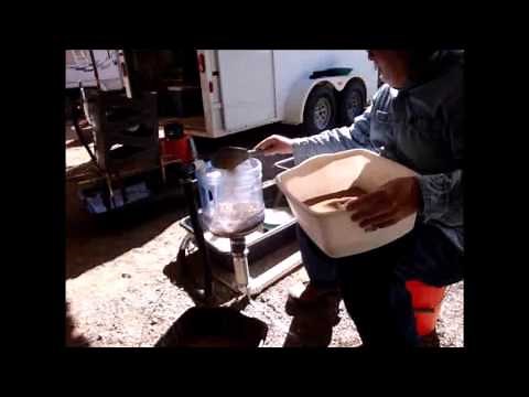 Gold Trap / Sluice for gold prospecting (using 2" PVC pipe)