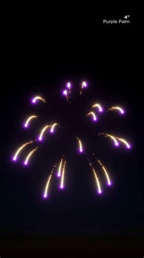 FWsim Shell | Purple Palm (4")