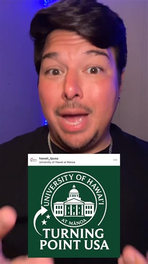 Kekoaopololū Kealoha on Instagram: "I ka ʻŌlelo nō ke ola, i ka ʻŌlelo nō ka make. Aloha is not some cheap word to be thrown around as randos see fit. It is at the core of our existence as Hawaiians. Did you know that the University of Hawaiʻi at Mānoa has a Turning Point USA chapter? Did you also know that “aloha” is mentioned, supposedly to be part of whatever movement it is they’re trying to build? Hawaiian values are not consistent with the values that underlie Turning Point USA. #TurningPoi