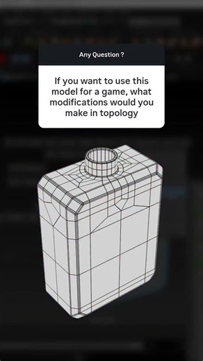 3D Artist | Freelancer on Instagram: "Optimizing your models = faster games + better visuals. Here’s how I optimize assets in Maya like a pro 👇 #3DArtist #GameOptimization #MayaModeling #GameReadyAssets #3DReel"