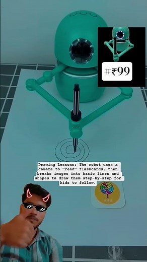 AI Drawing Robot for Kids | Smart Learning & Step-by-Step Teacher