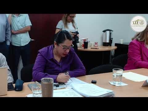 Reunión de la Comisión de Hacienda Pública y Administración.