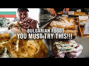 BEST Bulgarian FOOD in Sofia - Banitsa is what YOU SHOULD EAT