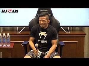 RIZIN.13 越智晴雄選手 試合前マスコミインタビュー