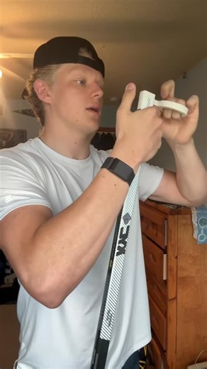 D Hender on Instagram: "My @howieshockeytape tape job on my custom @kychockey sticks!"