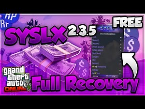 GTA V Online PC 1.51 | FULL RECOVERY | SYSLX FREE MOD MENU 2.3.5 | MONEY + RP Undetected | Tutorial