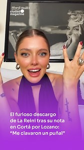 Tras su paso por el ciclo de Vero Lozano, la exparticipante de MasterChef explotó en TikTok y denunció que la expusieron con un informe demoledor. 🔗 Leé la nota completa en Ciudad.com o link en bio #Espectáculos | Ciudad Magazine