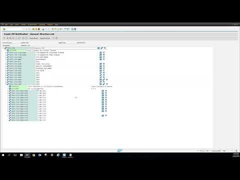 SAP - IW21 - Creating PM Notification - Create Notifications through IW21