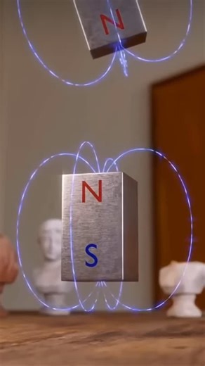 Physics Made Easy on Instagram: "Magnetic Field and Magnetic Force 🧲 #Physics #Magnet #magneticforce"