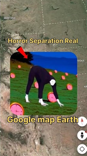 Horror Separation Real Google map and Google Earth