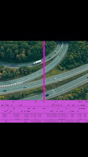11K views · 318 reactions | Matthew Wilcock’s Motorway Cycle XI transforms the geometry of the M25/M11 junction into sound. Through algorithmic composition and visual analysis, he translates patterns in infrastructure and nature into cyclical, neoclassical forms — a dialogue between order, rhythm, and chance. | Visual Atelier 8 | Facebook