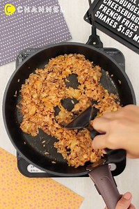 5つの材料でキムタクチャーハン レシピはコメント欄で！ ※過去の全動画は、iPhone/Androidアプリ「シーチャンネル」で！動画保存もできます(o^^o) | C Channel Food
