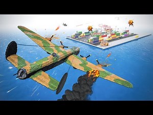 Planes vs Military Sea Base | Teardown