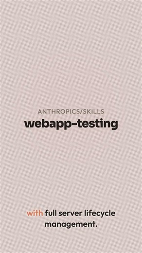 💻 39K Devs Use Webapp Testing — AI Coding Agent Skill #Shorts