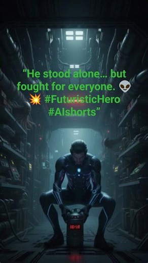 Epic Sci-Fi Short: One Man vs. Alien Army 👽🔥💥 #short #ai #alien #scific