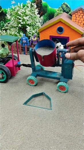 🚜 Amazing Mini Tractor Builds a Real Working Hand Pump | Creative DIY Construction Project