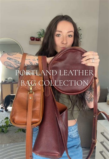 Exploring My Portland Leather Bag Collection